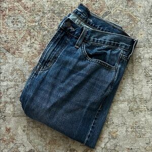 Old Navy Dark Blue Straight Jeans